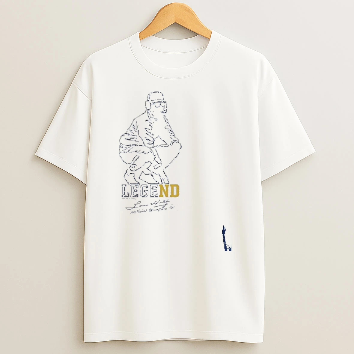 Lou Holtz Legend Coach Signature T Shirt