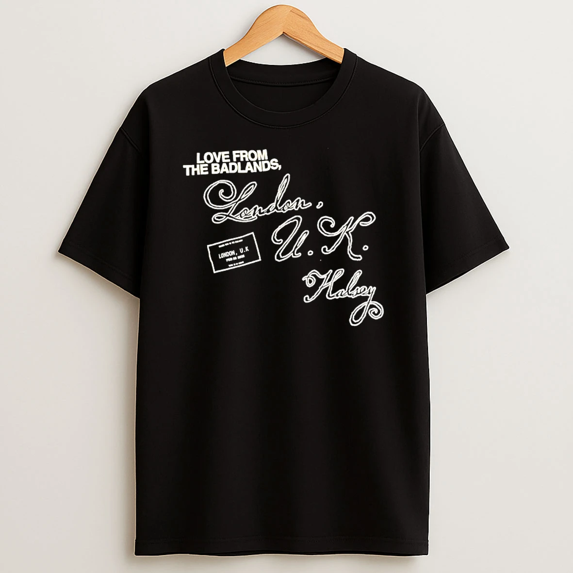 Love From The Badlands London U K Halsey Event T Shirt