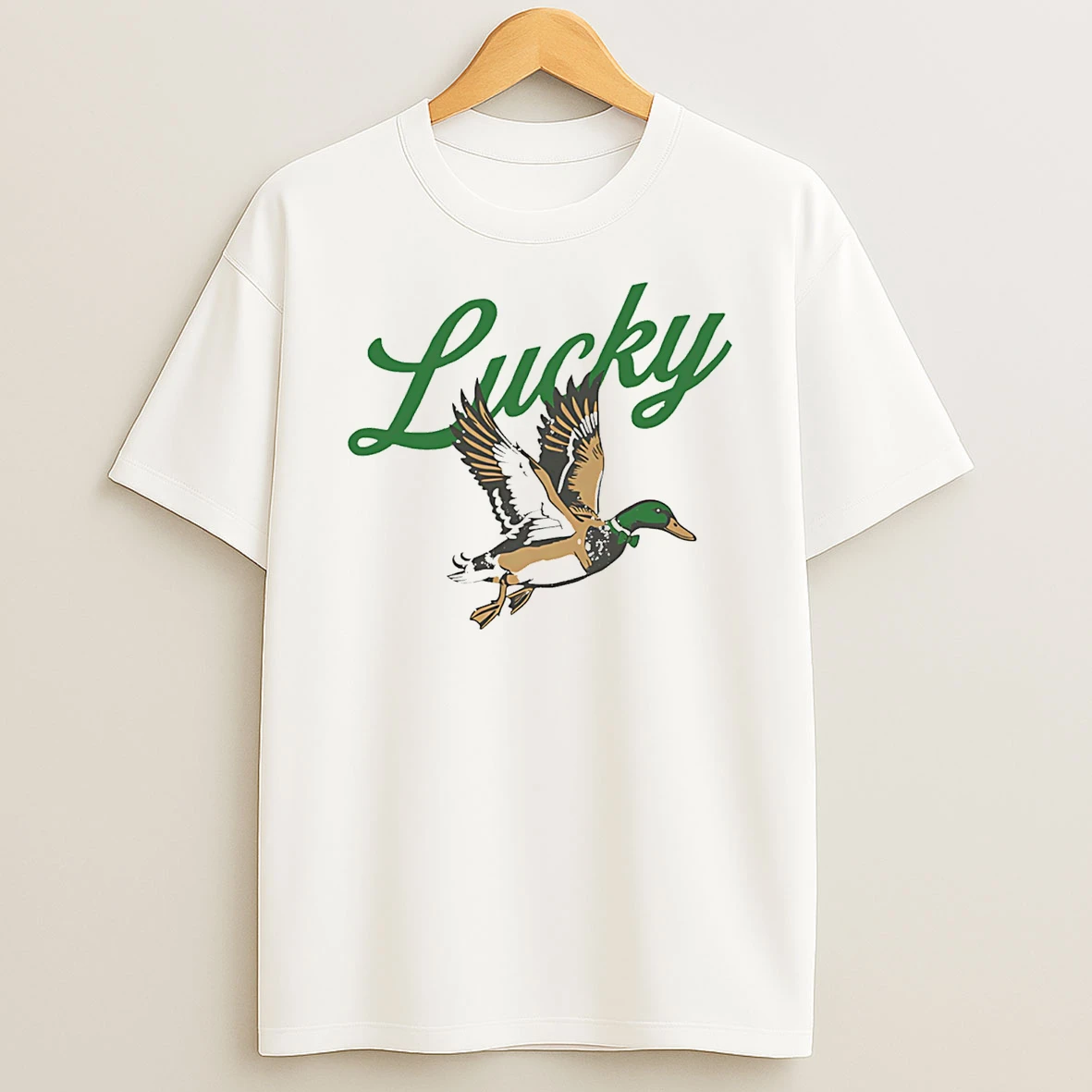Lucky Duck St Patrick Day 2026 T Shirt