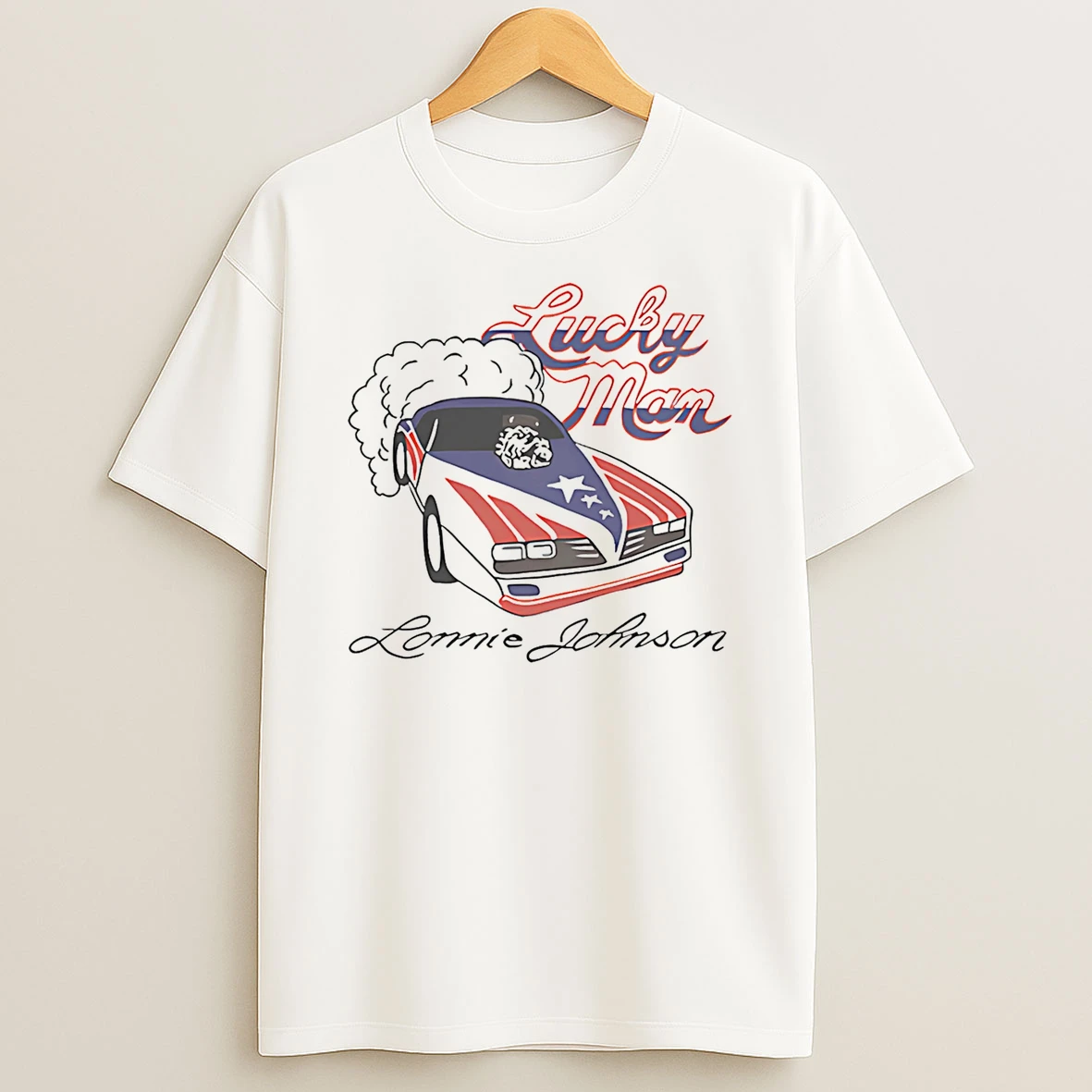 Lucky Man Lonnie Johnson T Shirt