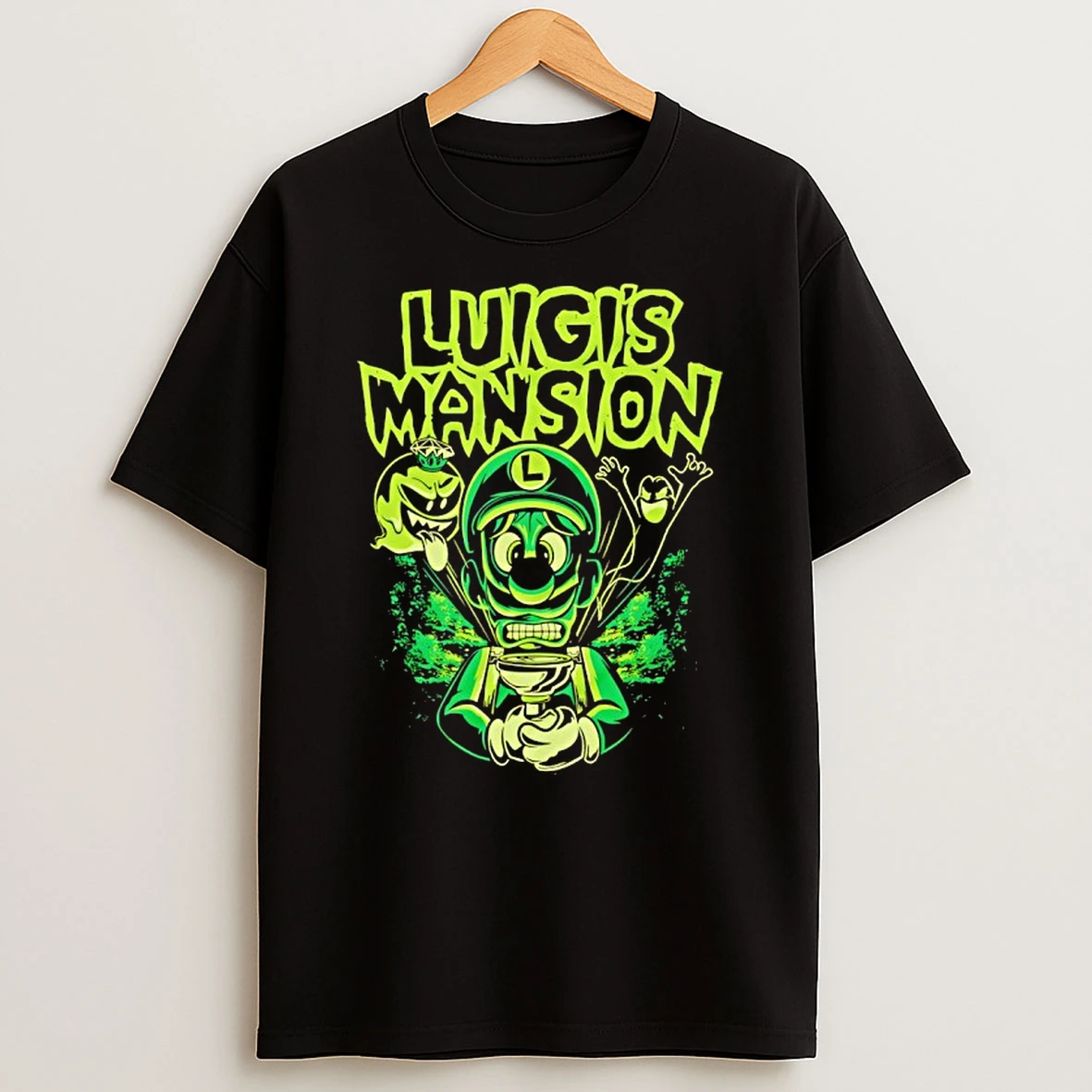 Luigis Mansion Mario T Shirt