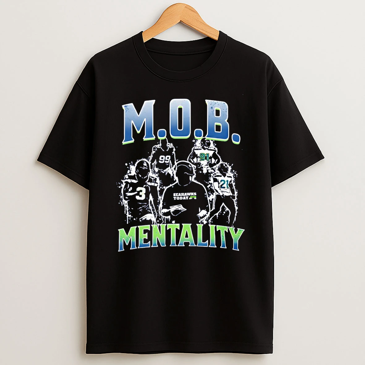 Mob Mentality Seattle Seahawks Football 2026 Seahawks Today Vintage T Shirt