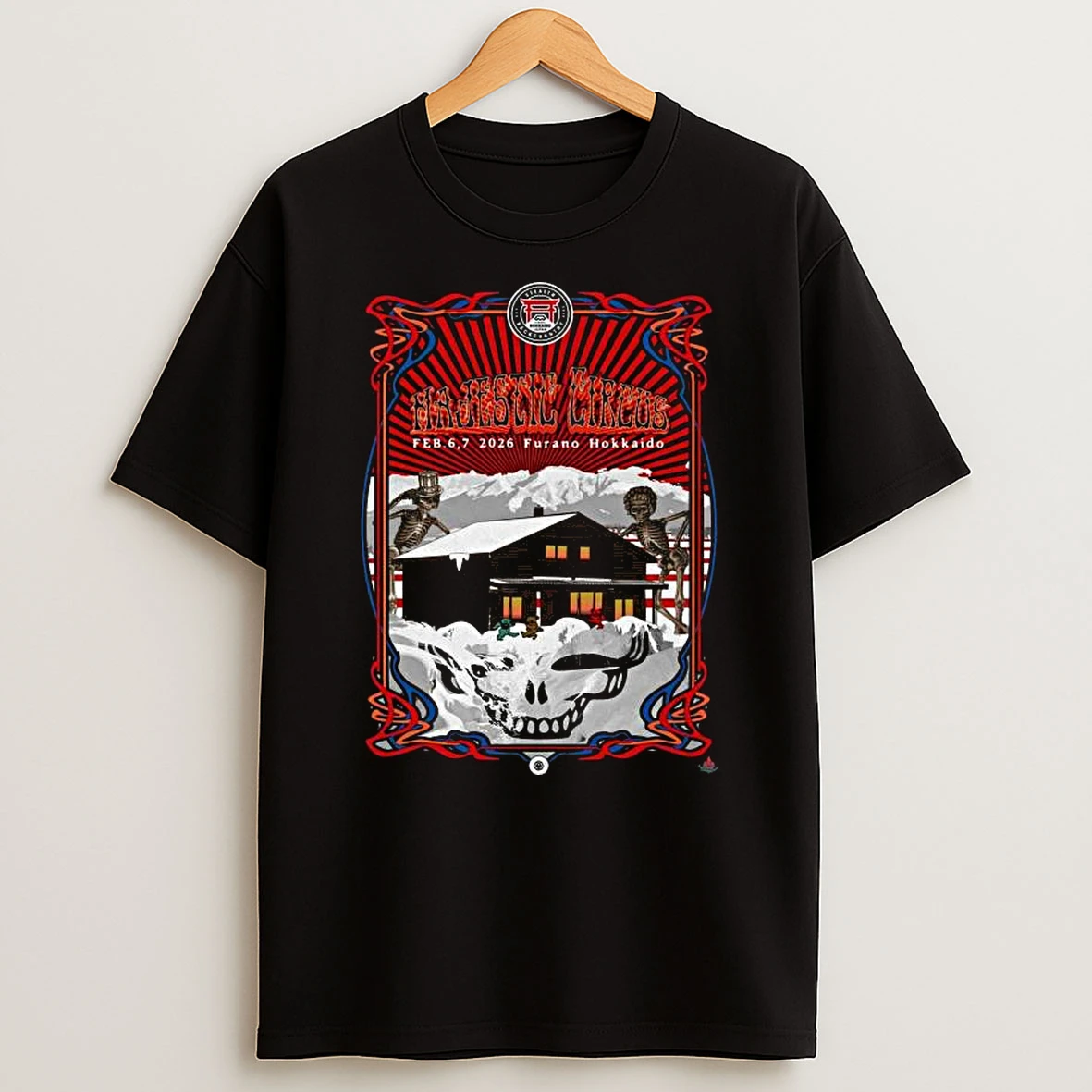 Majestic Circus Furano Hokkaido Feb 67 2026 T Shirt