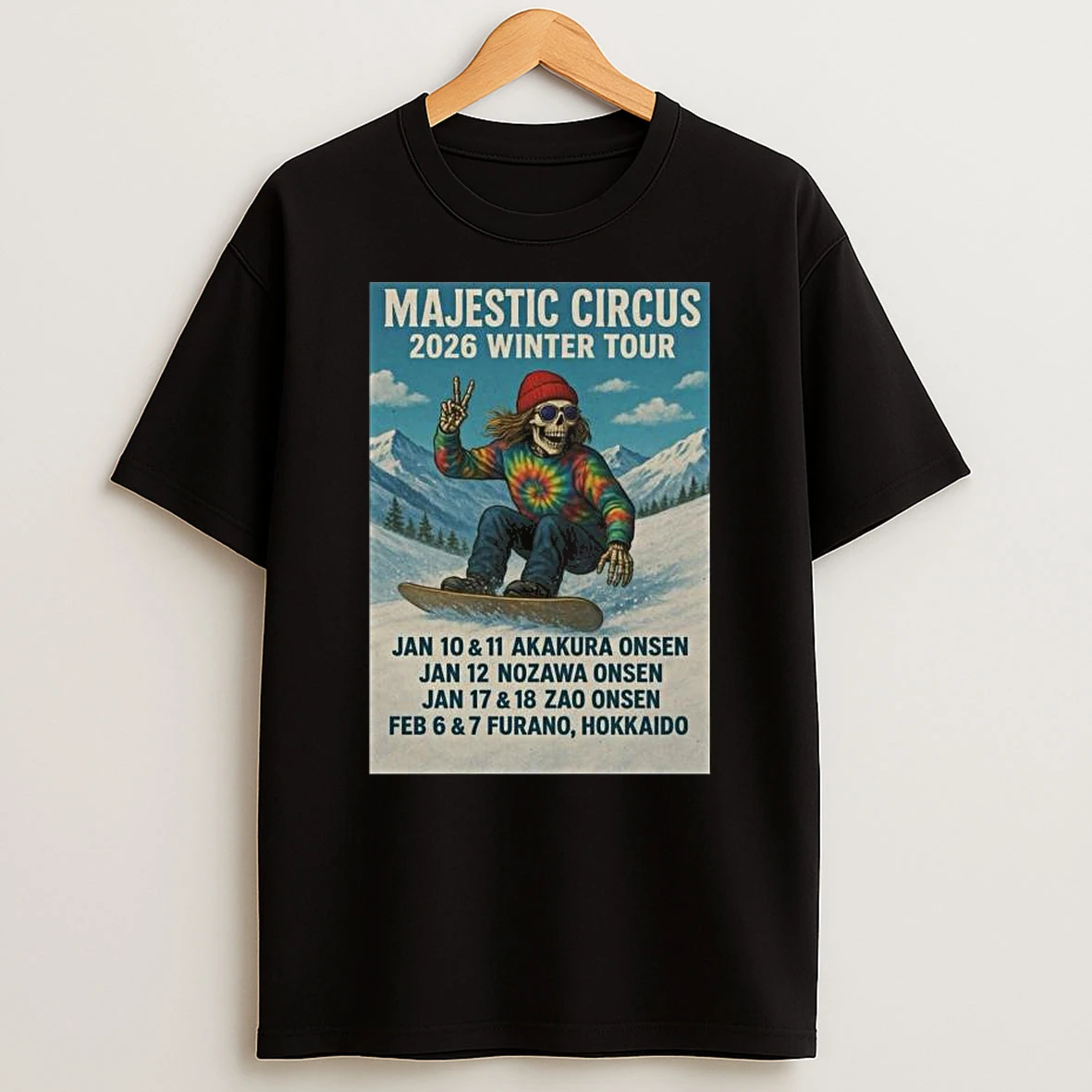 Majestic Circus Tour Jan Feb 2026 T Shirt