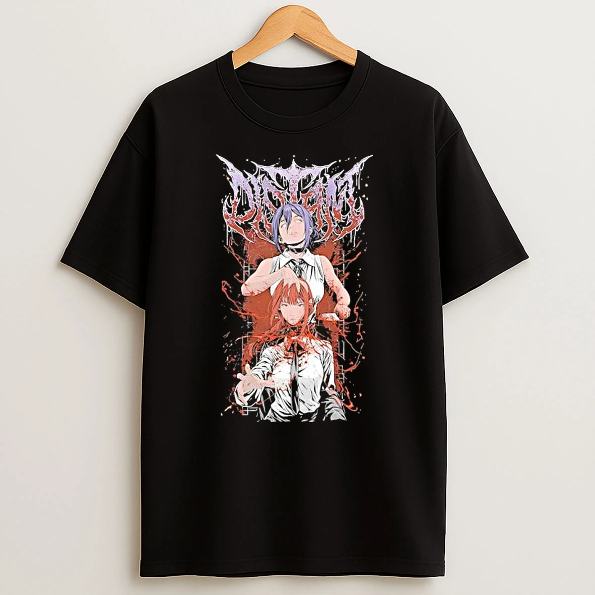 Makima And Reze Anime Chainsaw Man T Shirt