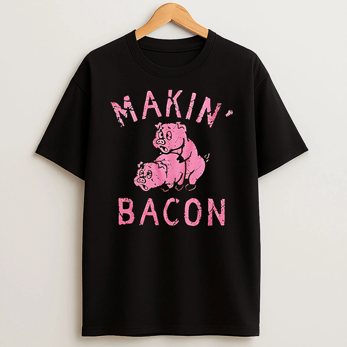 Makin Bacon Pigs T Shirt