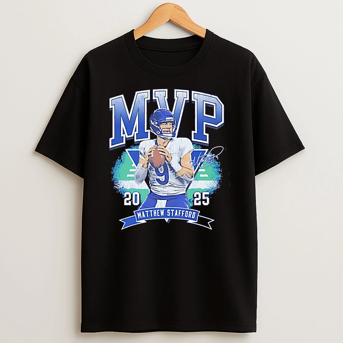 Matthew Stafford Los Angeles Rams 2025 Mvp T Shirt
