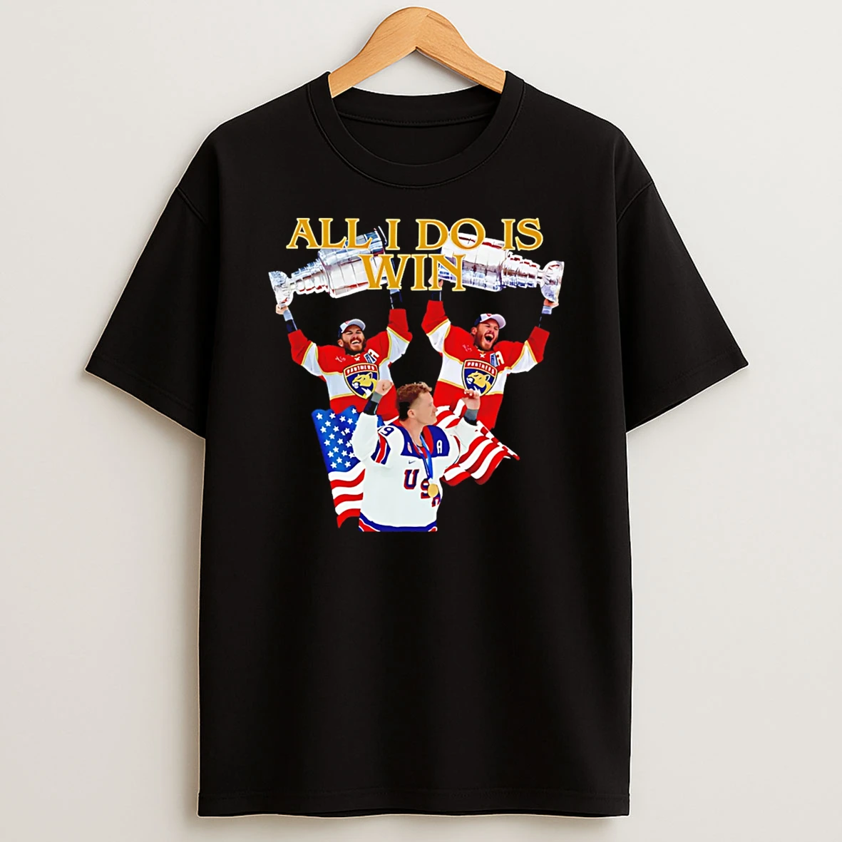 Matthew Tkachuk All I Do Is Win Graphic T Shirt