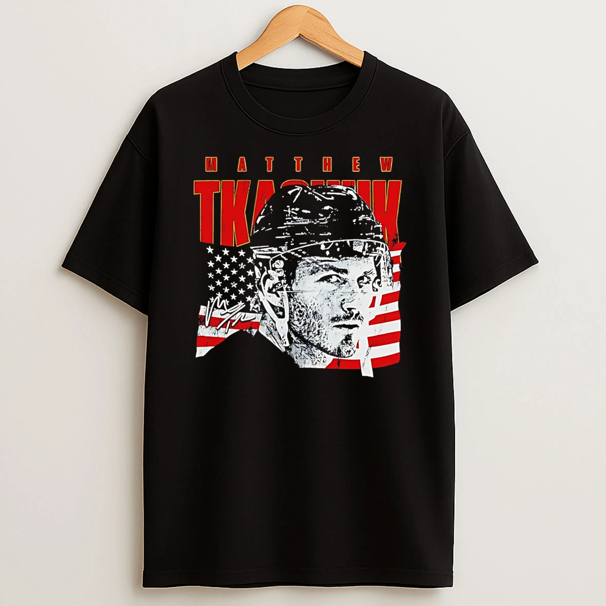 Matthew Tkachuk Florida Usa Hockey Profile Signature T Shirt