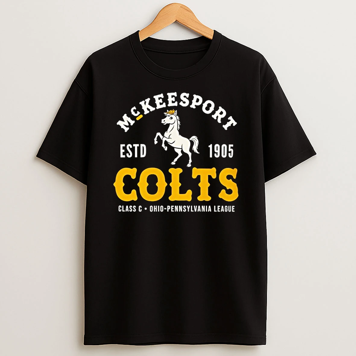 Mckeesport Colts Baseball 1905 Classic C Ohio Pennsylvania League T Shirt