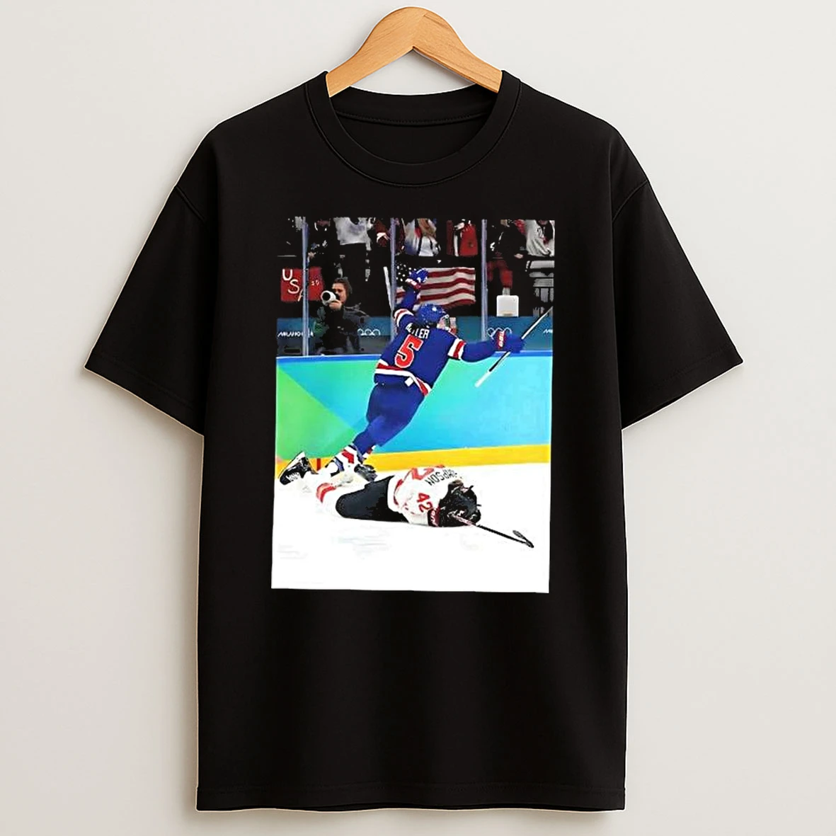 Megan Keller Ot Goal Team Usa Womens Hockey 2026 Winter Olympic T Shirt