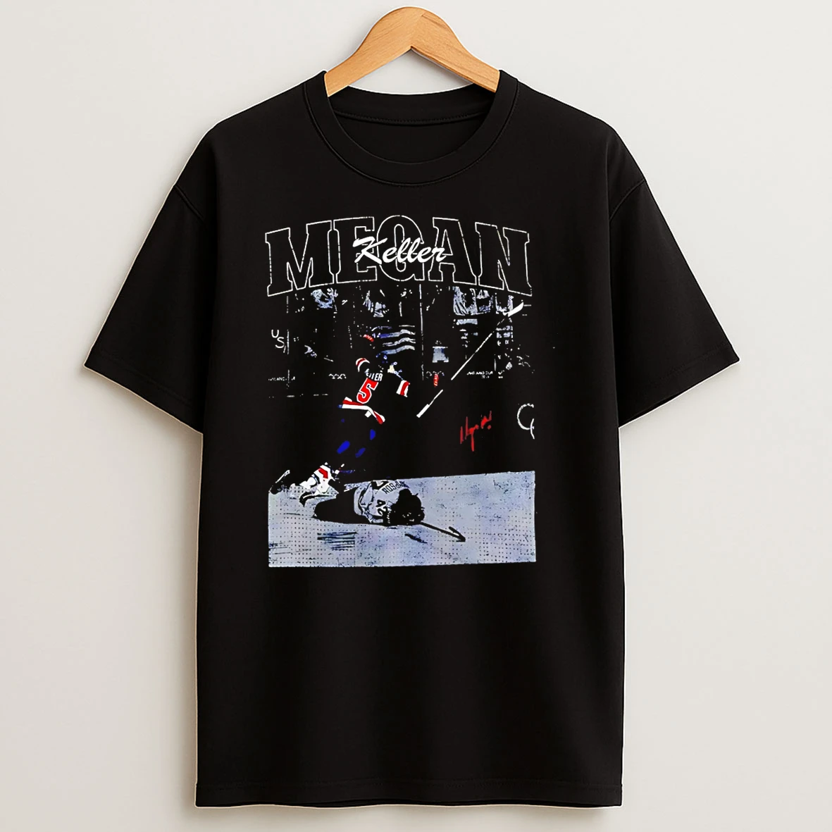 Megan Keller Usa Champion Hockey Champions Milano Cortina 2026 T Shirt