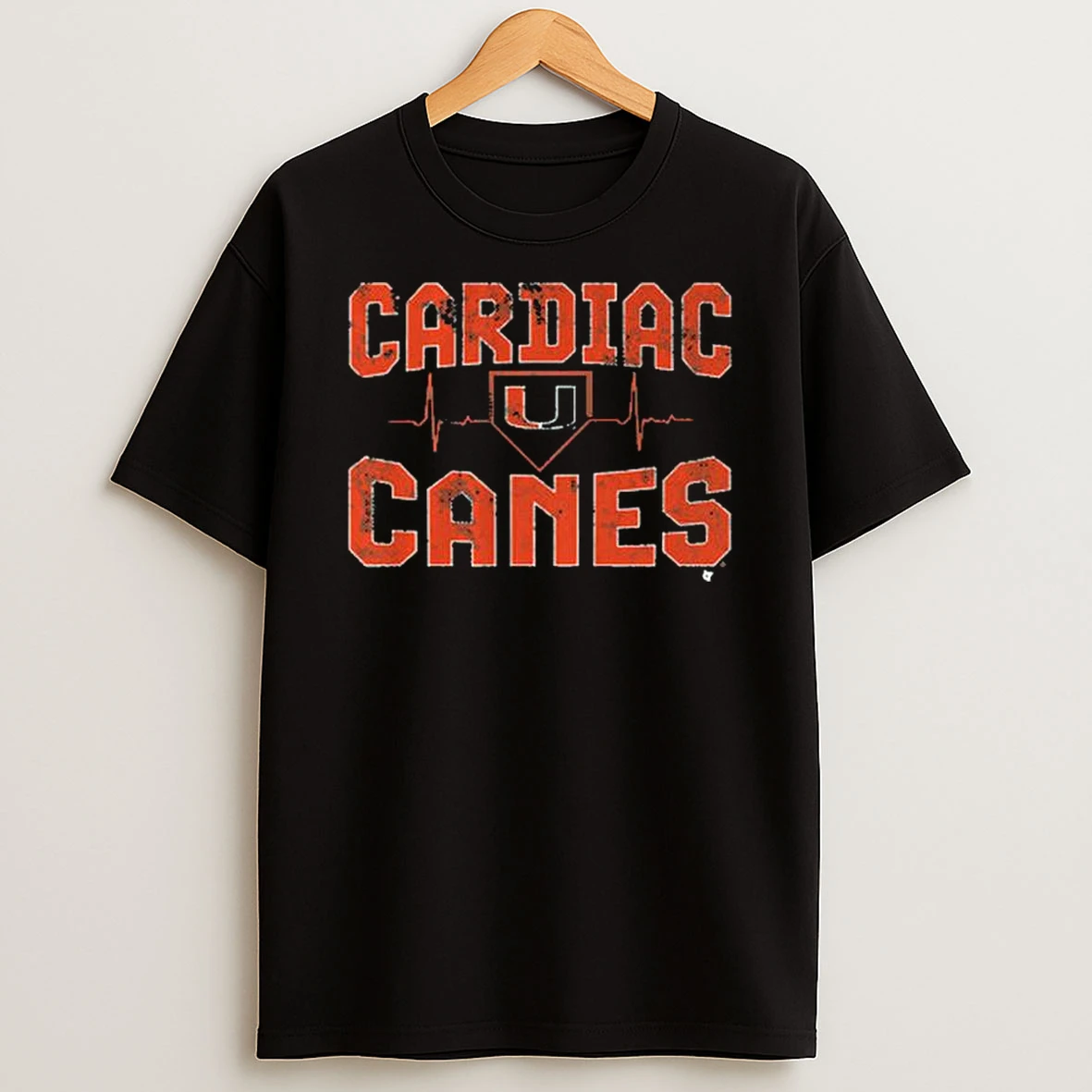 Miami Baseball Cardiac Canes T Shirt