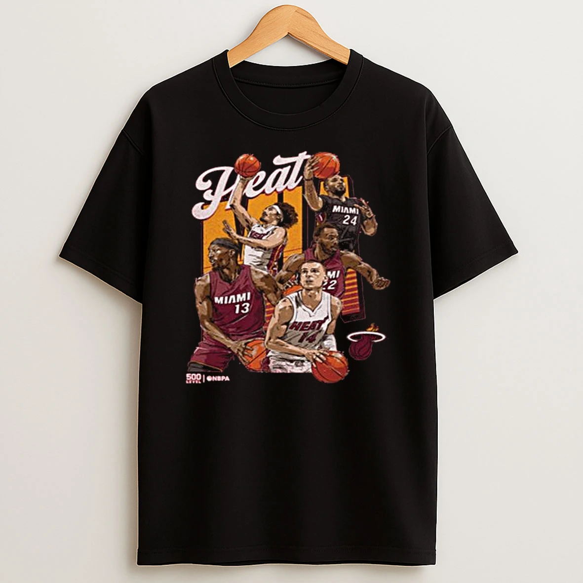 Miami Heat 2026 Starting 5 T Shirt