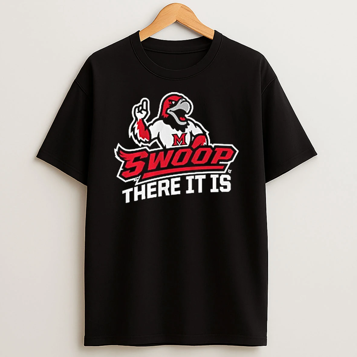 Miami Oh Redhawks Swoop There It Is T Shirt