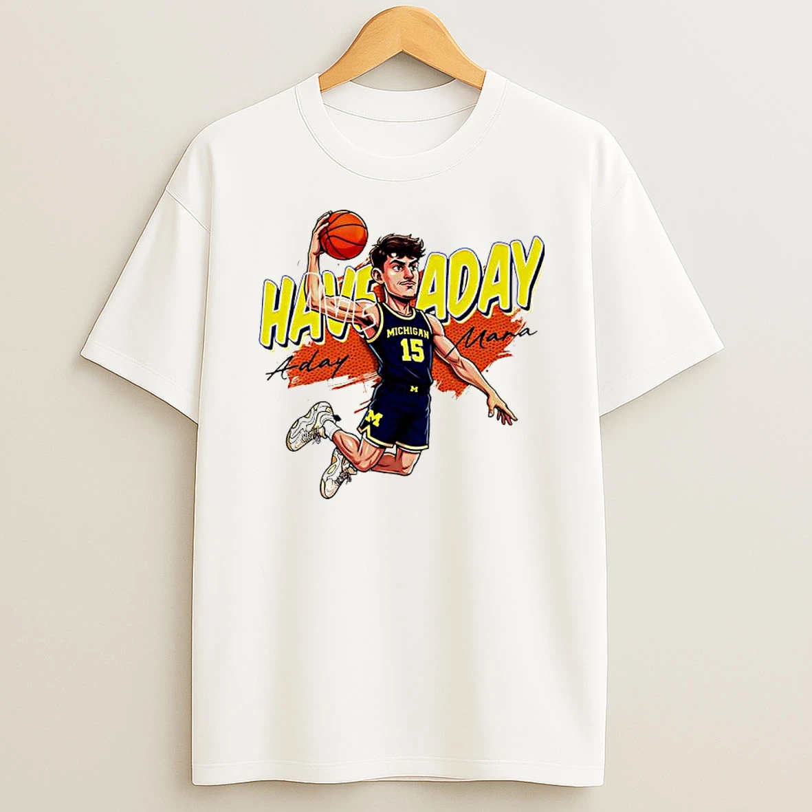 Michigan Basketball Aday Mara Have Aday Signature T Shirt