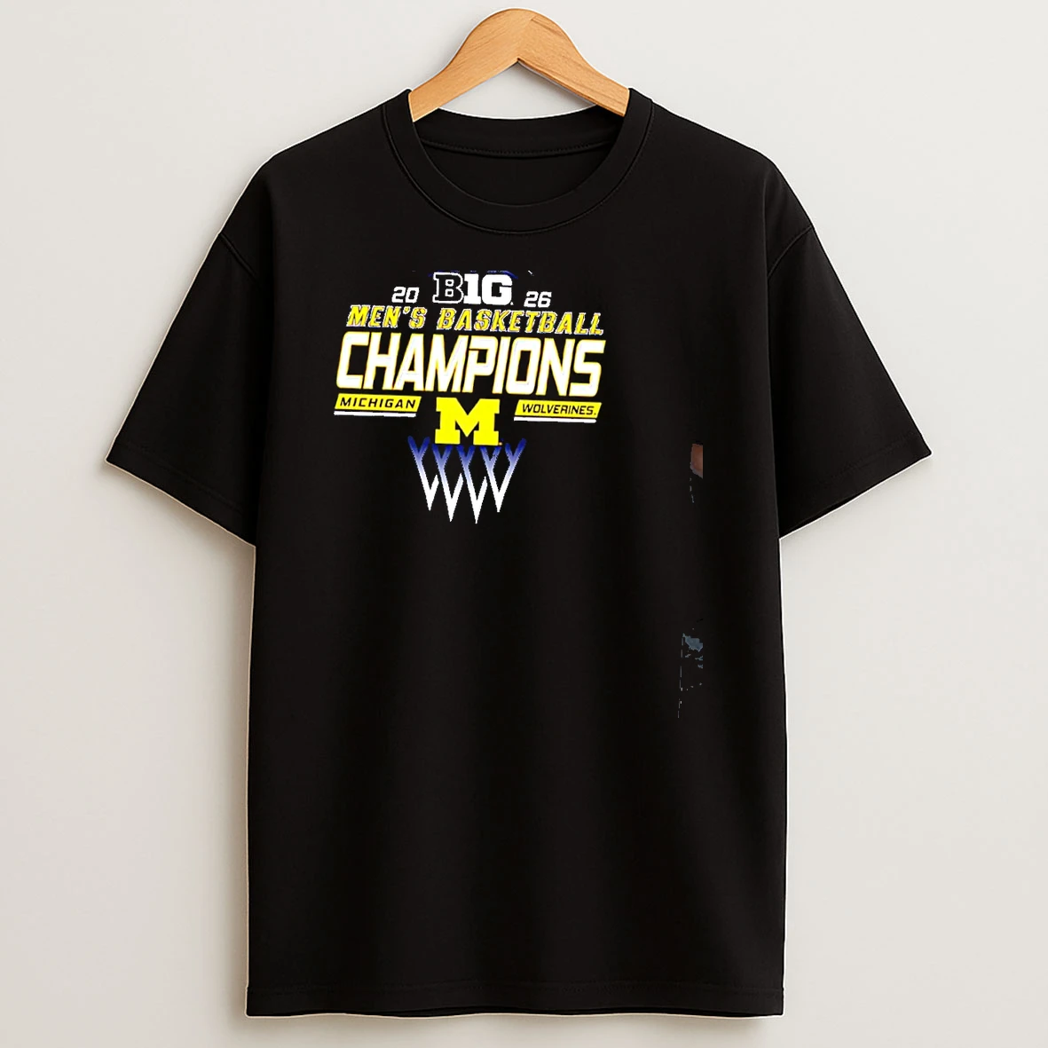Michigan Wolverines 2026 Big Ten Mens Basketball Conference Tournament Champions T Shirt