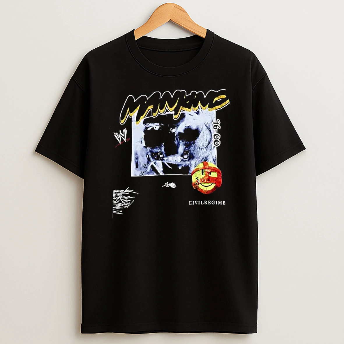 Mick Foley Civil Regime Mankind Bang Bang T Shirt