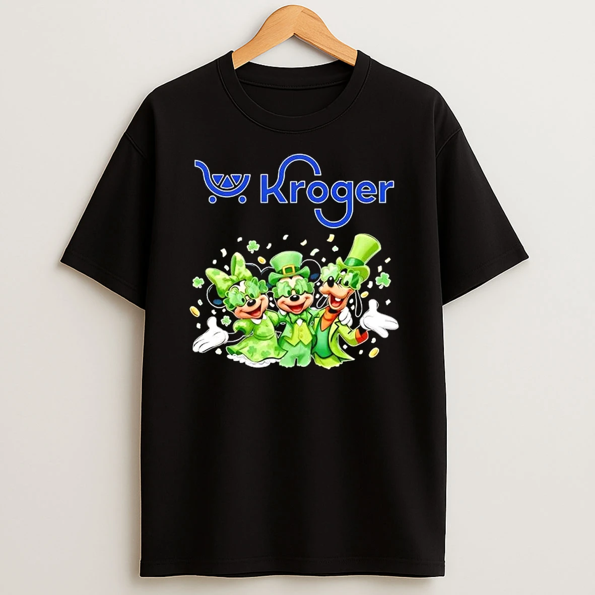 Mickey X Kroger Happy St Patricks Day T Shirt