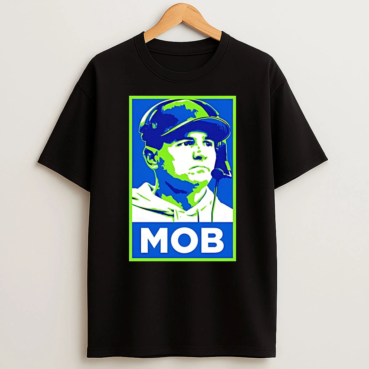 Mike Macdonald Mob Seattle Seahawks Football World Champions Vintage T Shirt