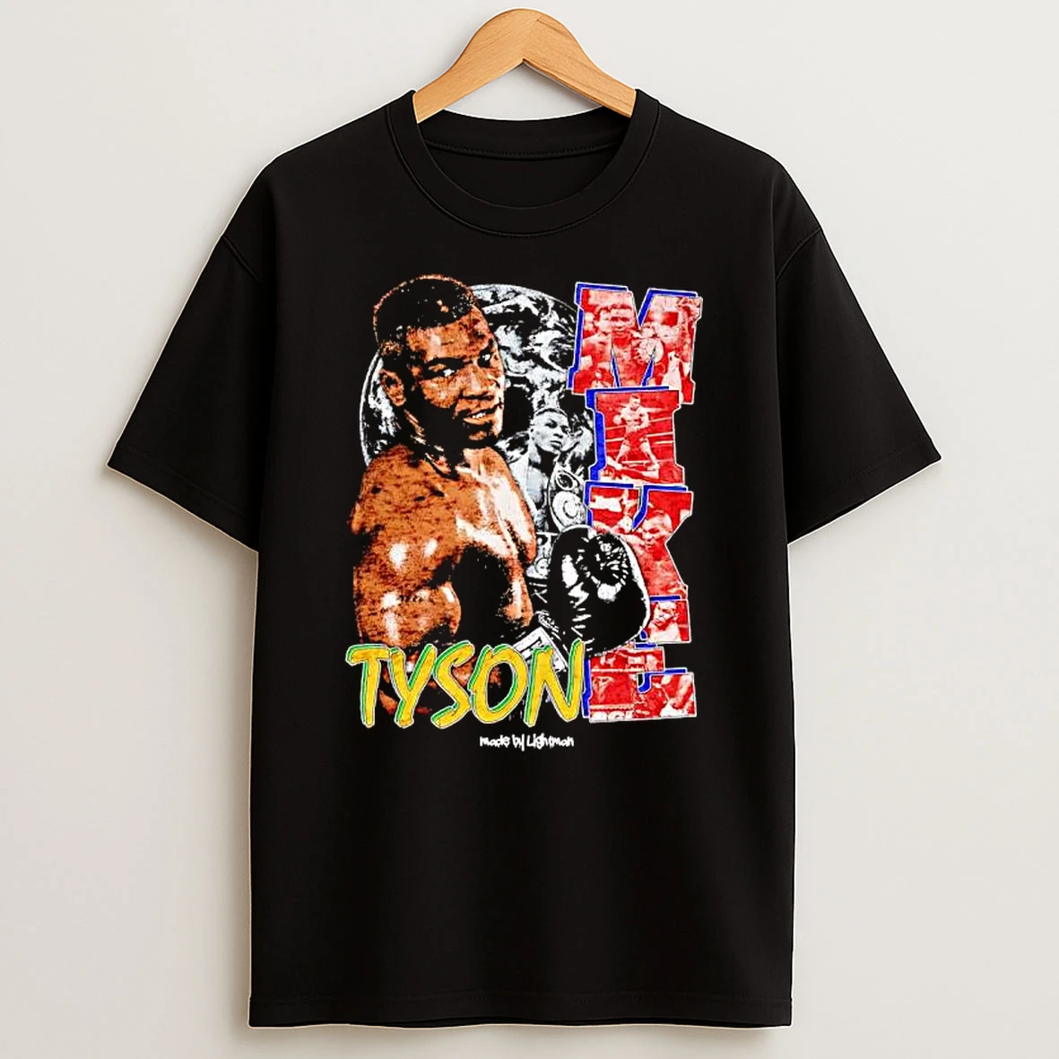 Mike Tyson Boxing Graphic T Shirt