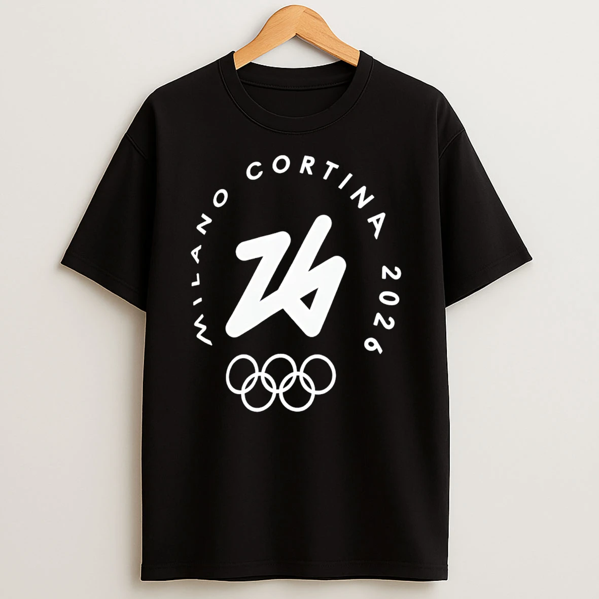 Milano Cortina 2026 Olympics Large Logo T Shirt