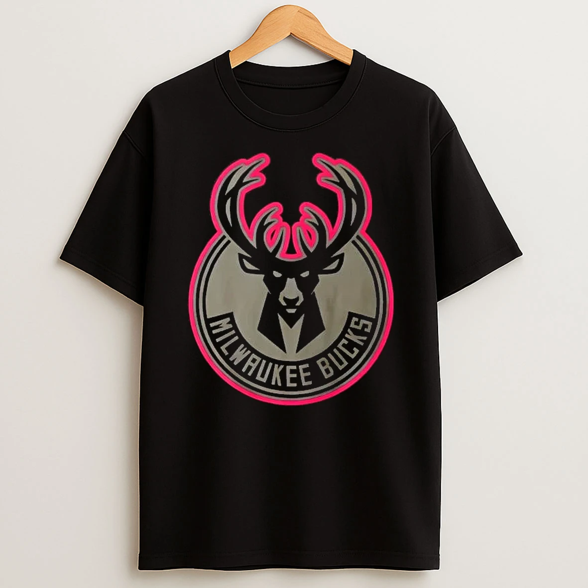 Milwaukee Bucks Highlight Reel Logo T Shirt