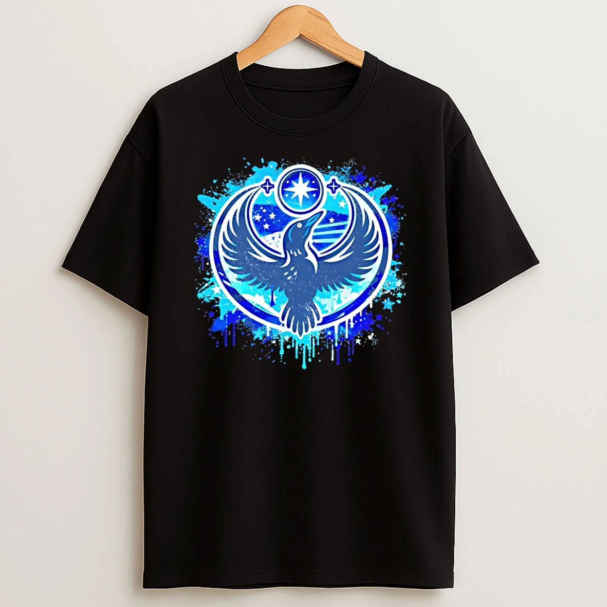 Minnesota Rebel Loon State Of Freedom Pop Art Graphic T Shirt