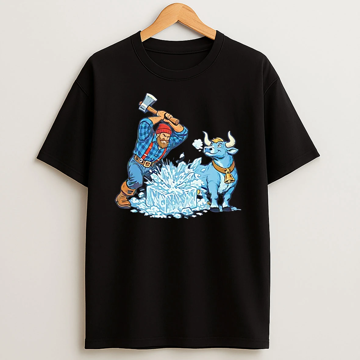 Minnesota Resistance Paul And Blue Ox Anti Ice T Shirt