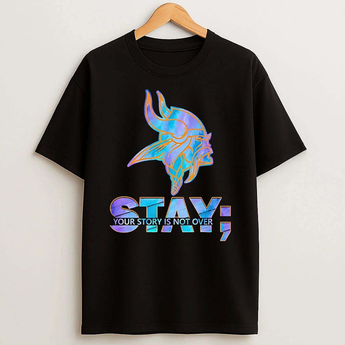 Minnesota Vikings Stay Your Story Is Not Over T Shirt