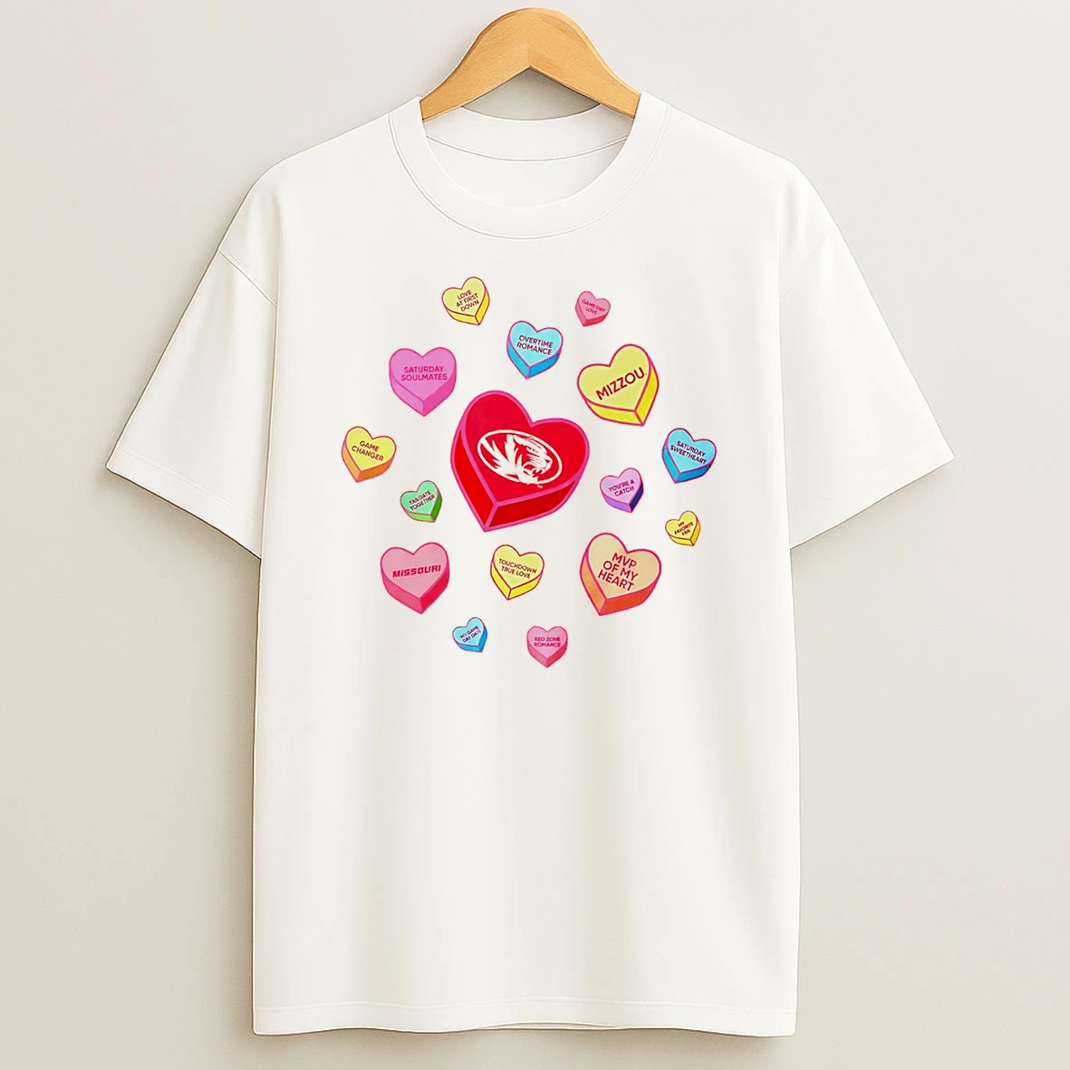 Missouri Tigers Sweet Talk Valentine Day T Shirt