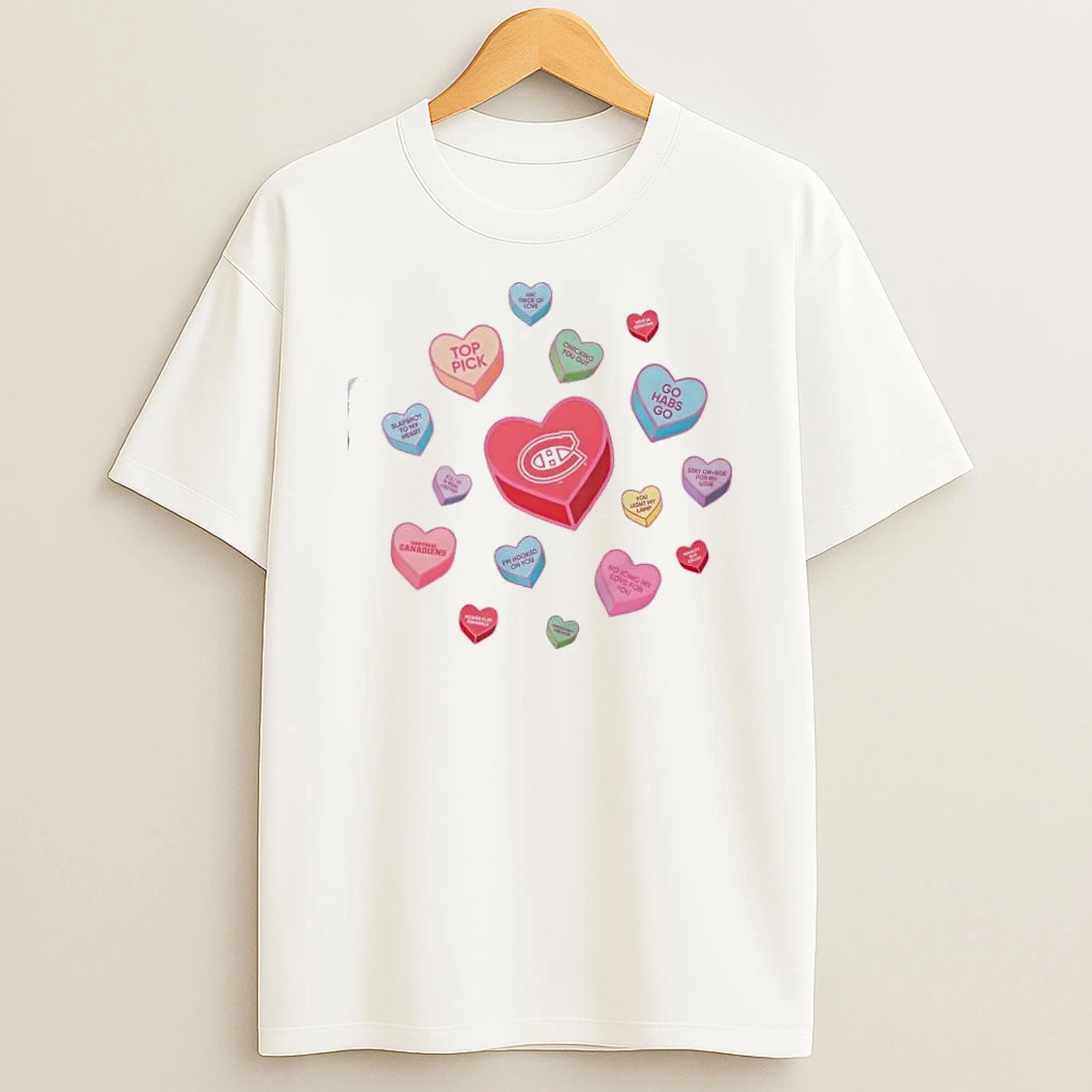 Montreal Canadiens Sweet Talk Valentines Day T Shirt