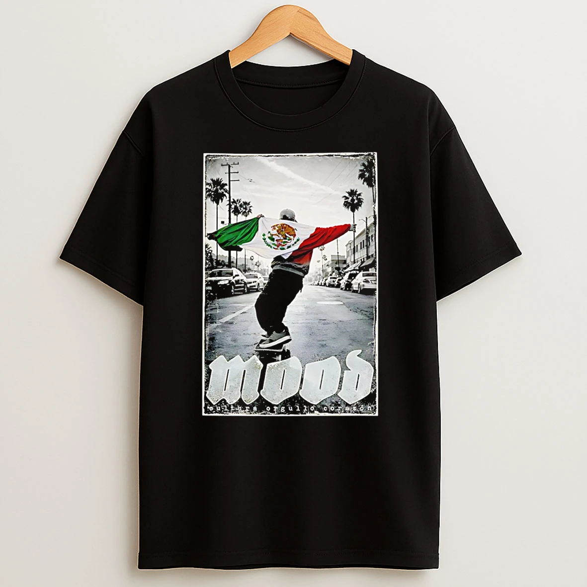 Mood Cultura Orgullo Con Razon Mexico Flag T Shirt