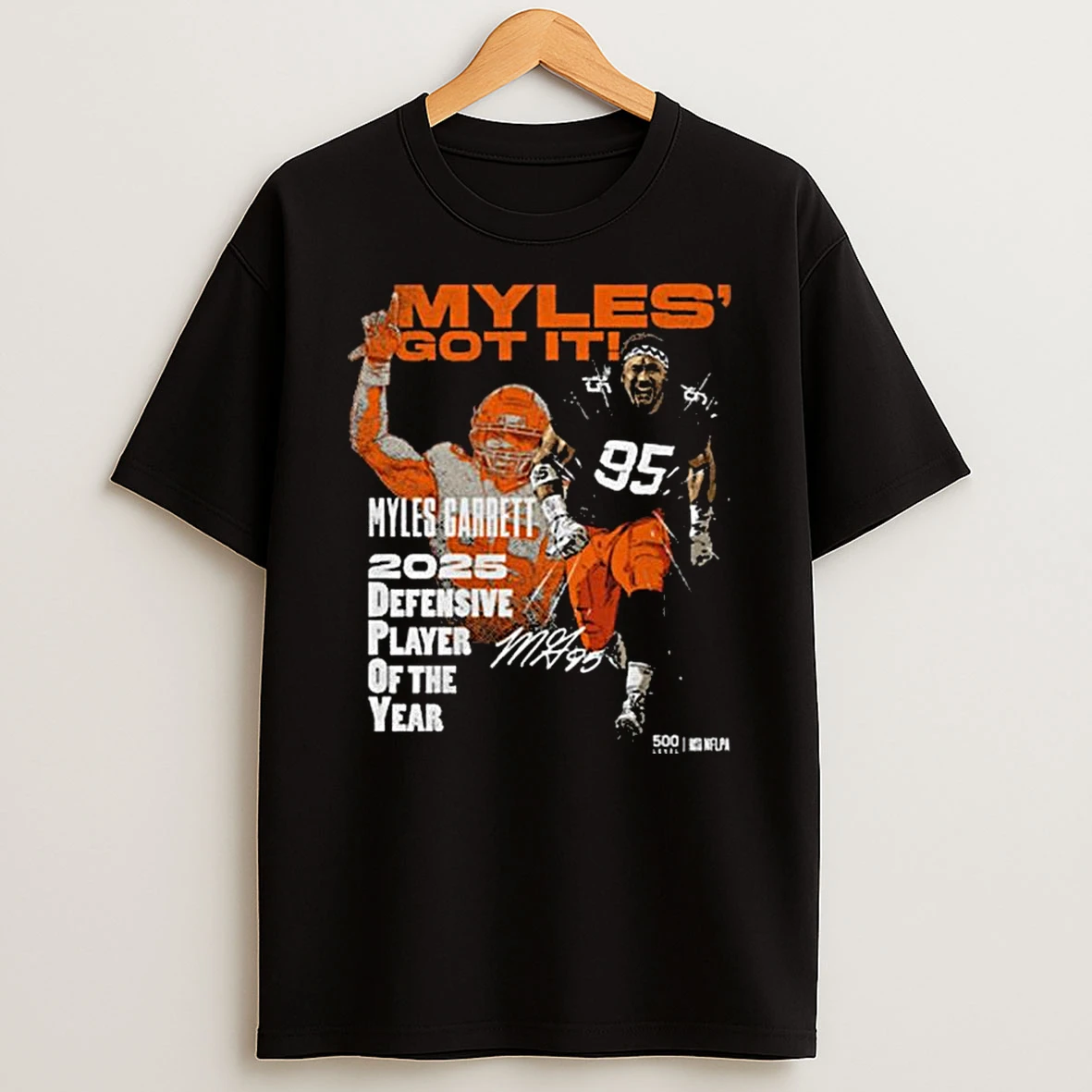 Myles Garrett Cleveland 2025 Dpoy T Shirt