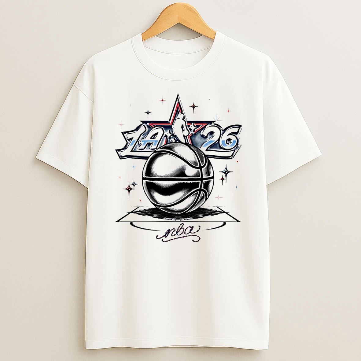 Nba La 2026 Basketball T Shirt