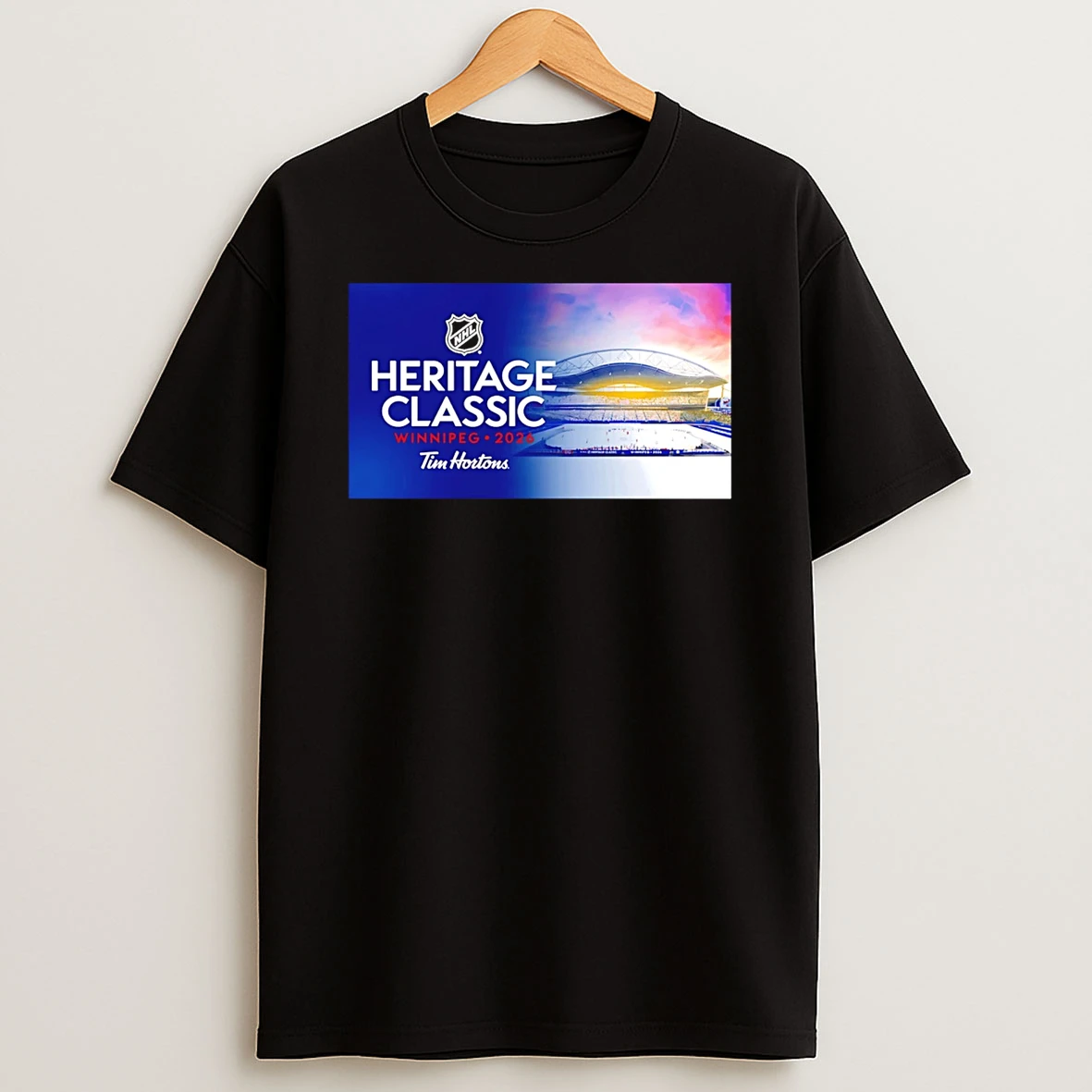 Nhl Heritage Classic 2026 Tim Hortons T Shirt