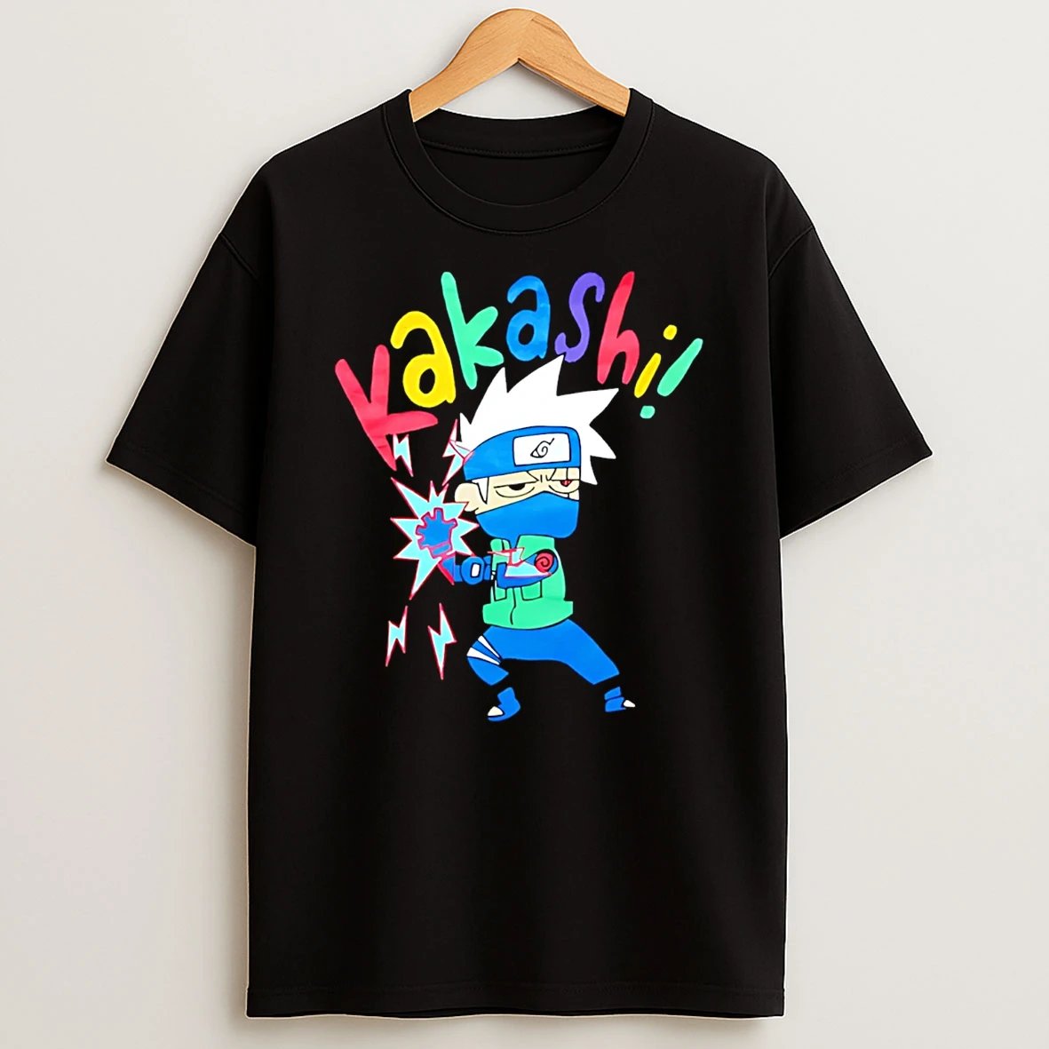 Naruto Shippuden Anime Hatake Kakashi T Shirt