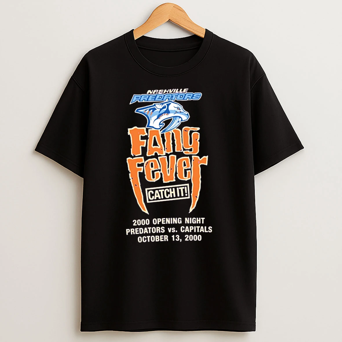 Nashville Predators Fang Fever Nhl T Shirt