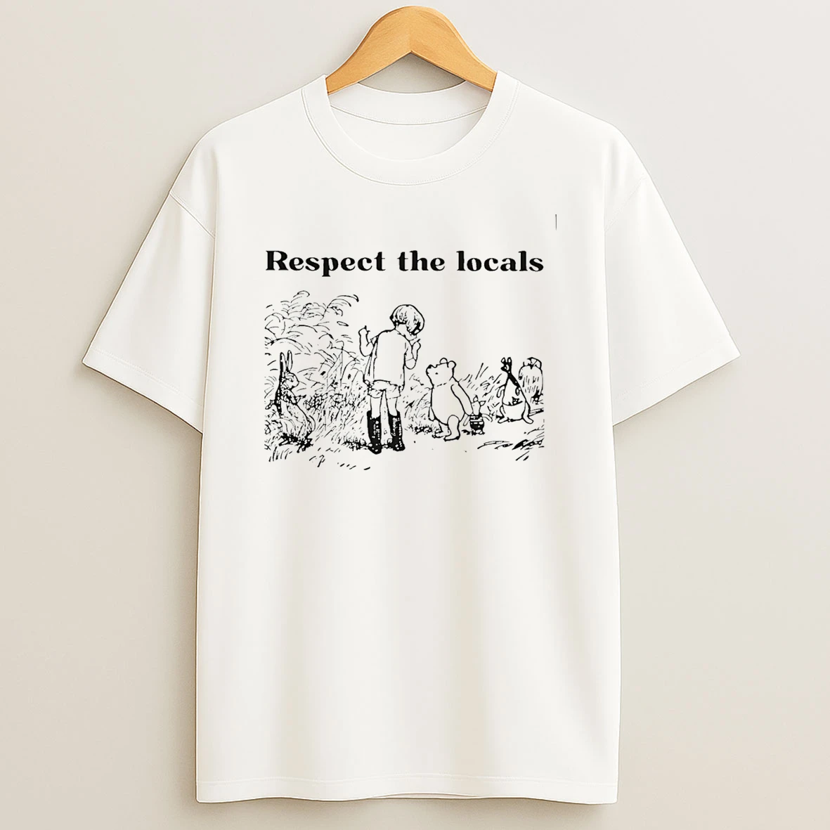 National Park Respect The Locals T Shirt