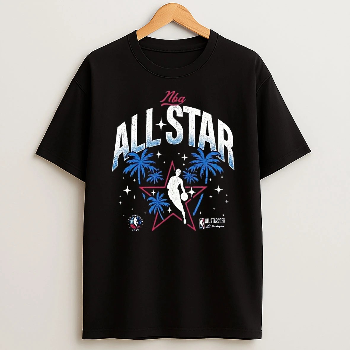 Nba All Star Game 2026 Los Angeles Navy La Tropical T Shirt
