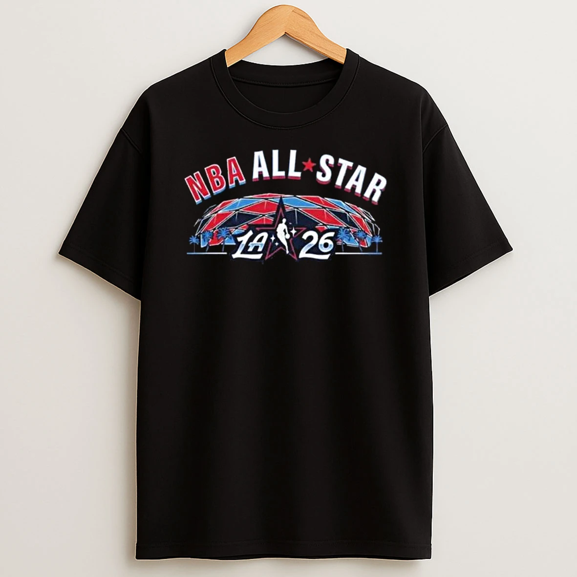Nba All Star Game 2026 Los Angeles Stadium Logo T Shirt
