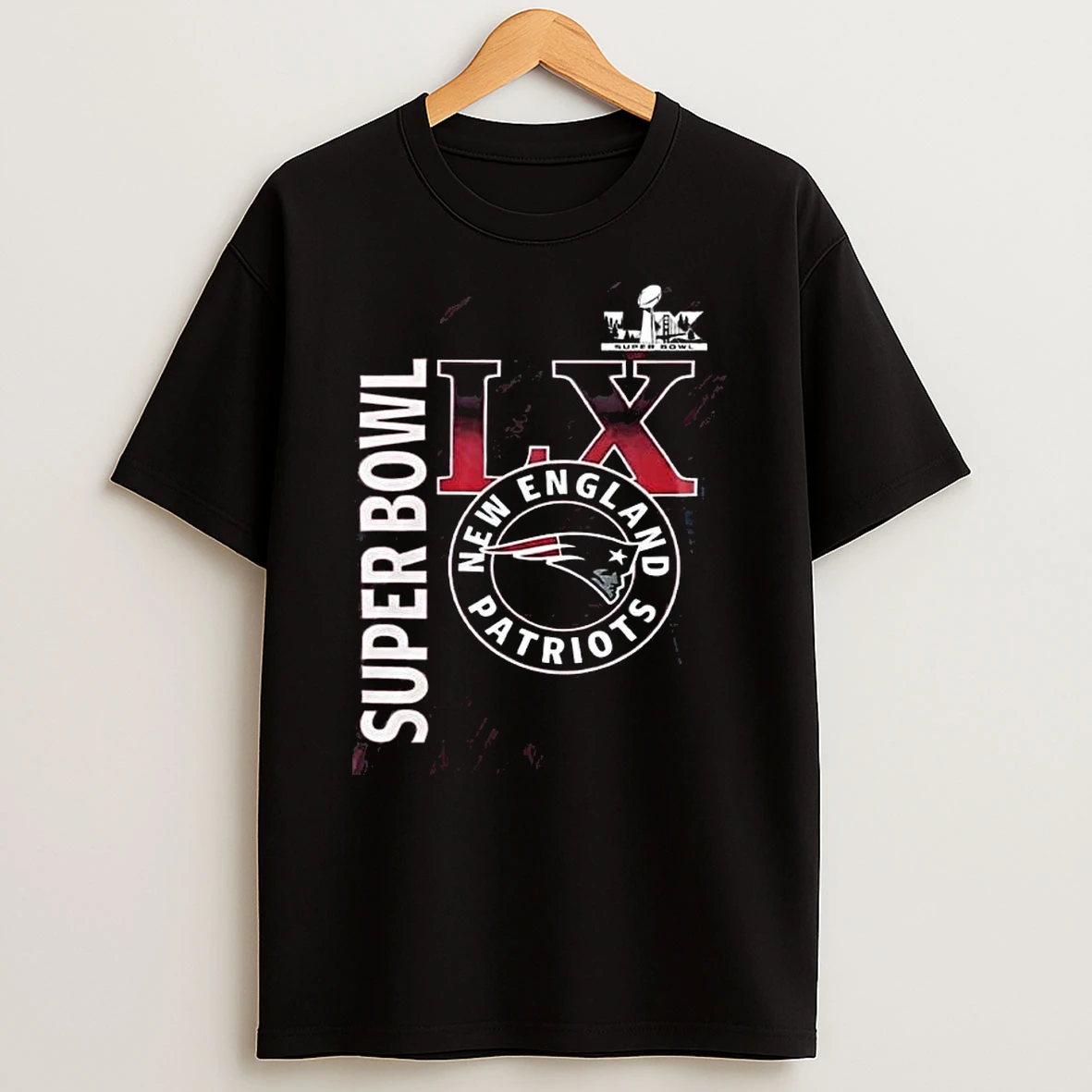 Ne Patriots Champions Sb Lx 2026 T Shirt