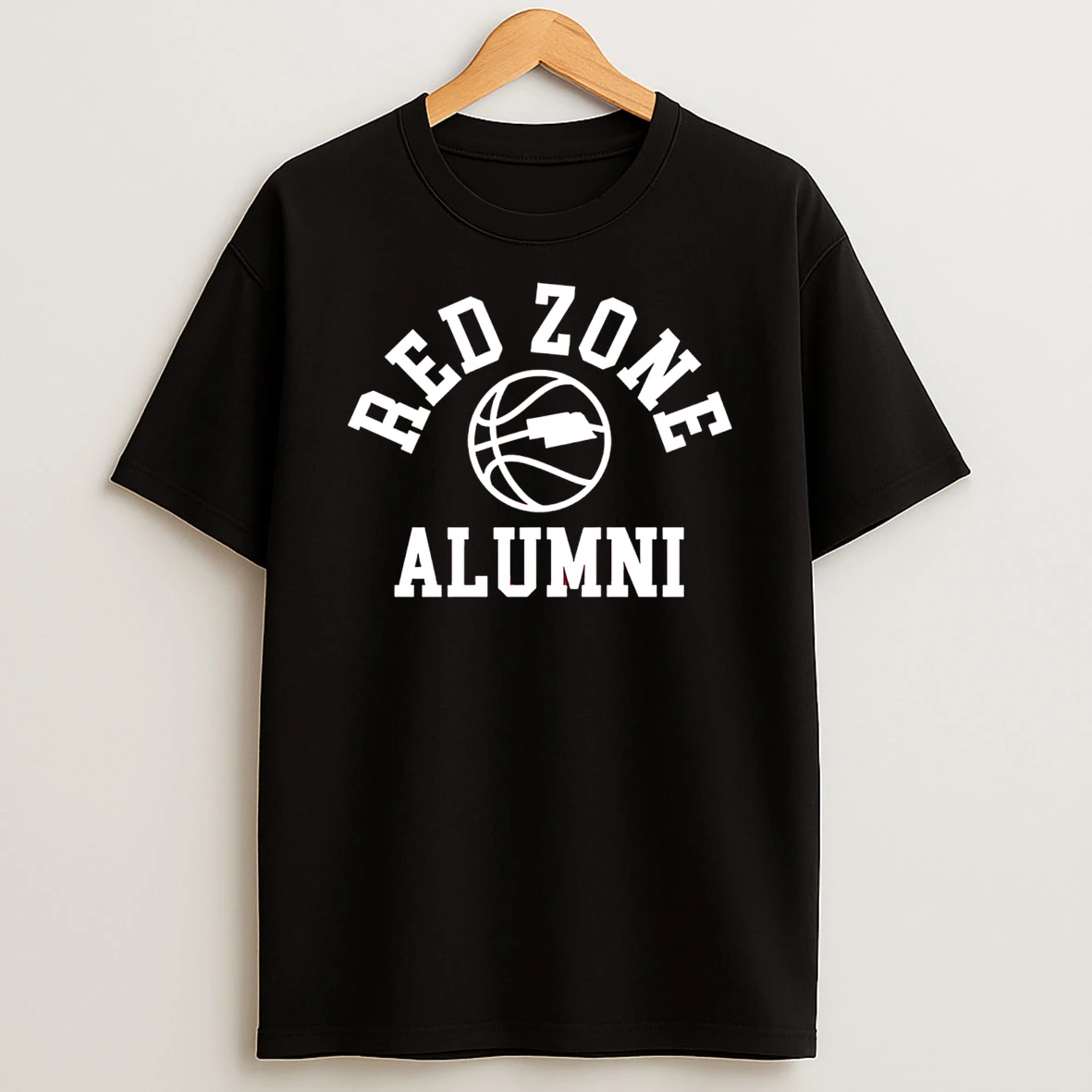 Nebraska Cornhuskers Red Zone Alumni Basketball T Shirt