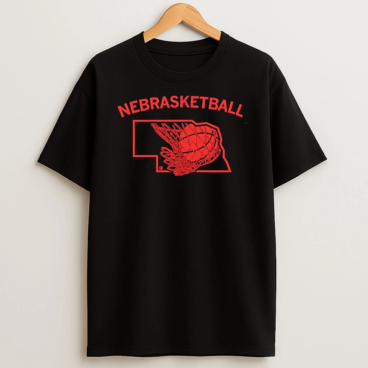 Nebrasketball Nebraska Basketball Retro T Shirt
