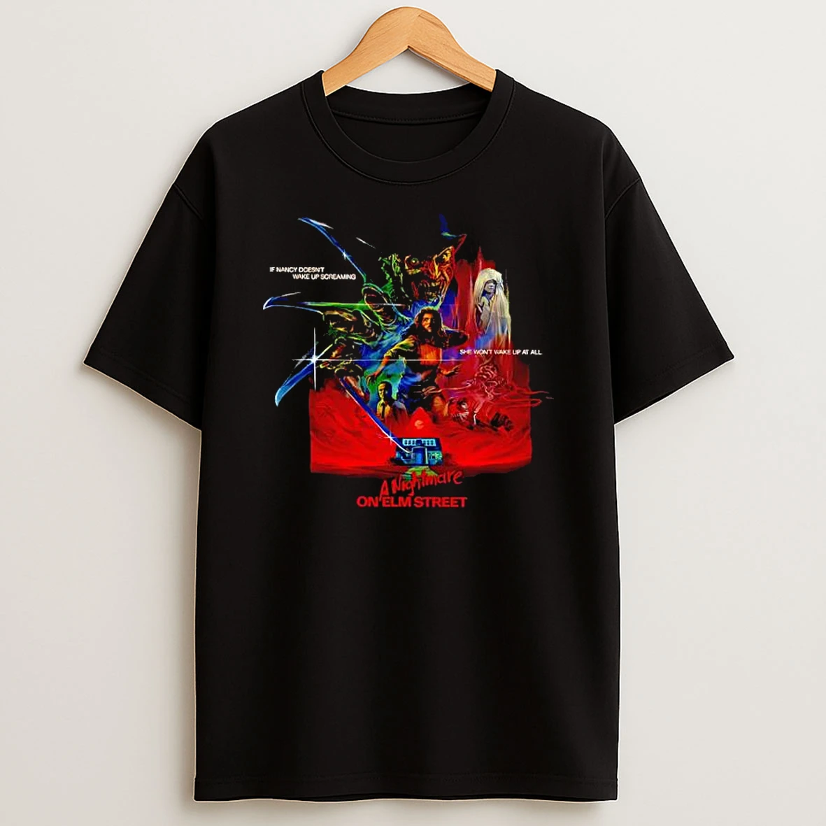 Never Sleep Again A Nightmare On Elm Street T Shirt