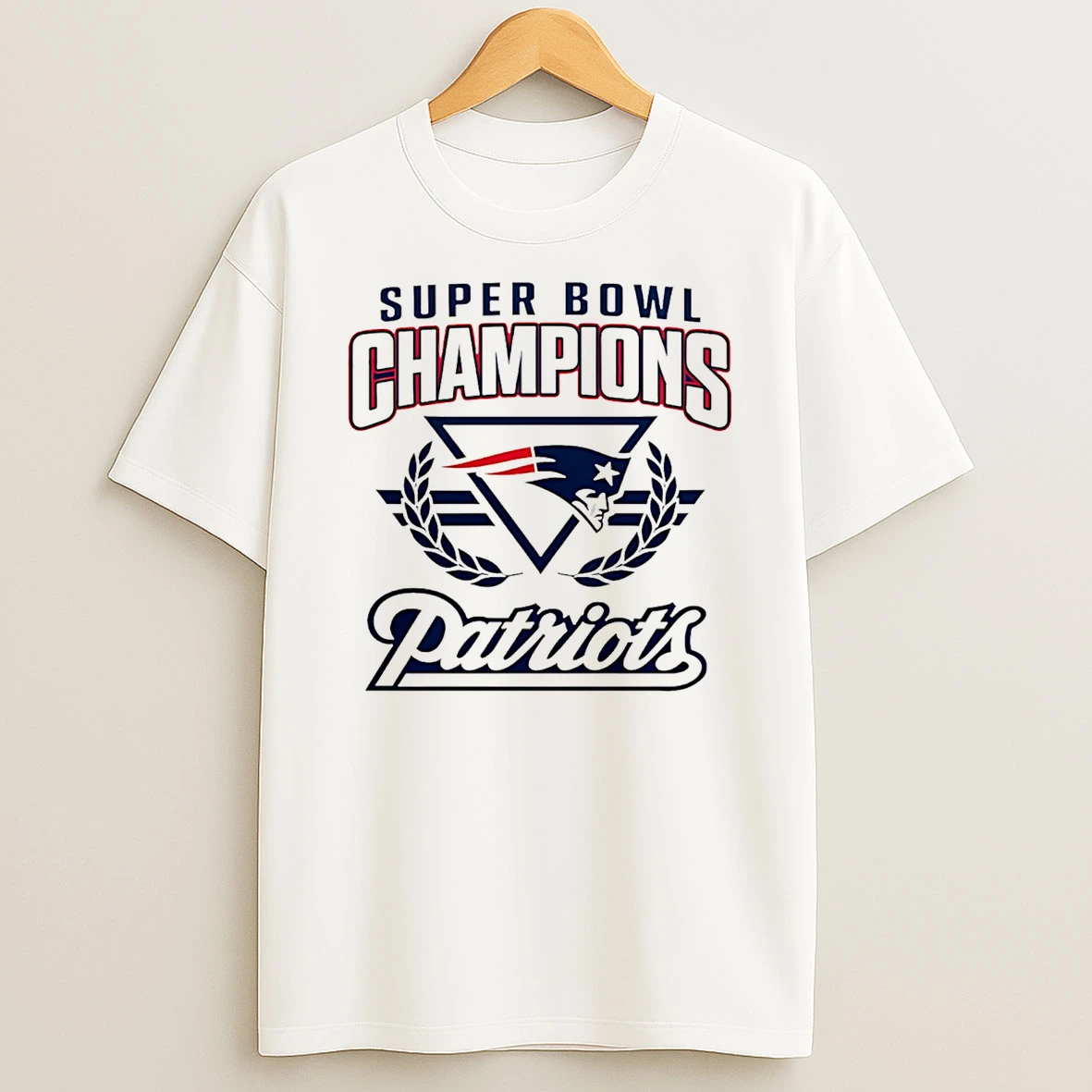 New England Patriots 25 Super Bowl Lx Champions Classic T Shirt