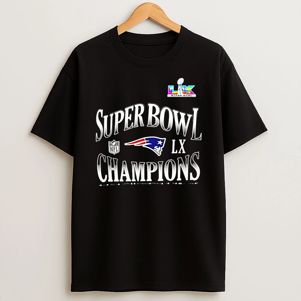 New England Patriots 7th Super Bowl Champions 2025 Committed T Shirt