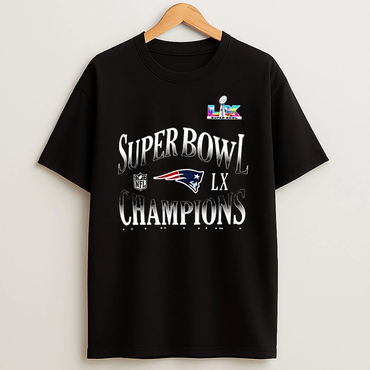 New England Patriots 7th Super Bowl Champions 2025 T Shirt