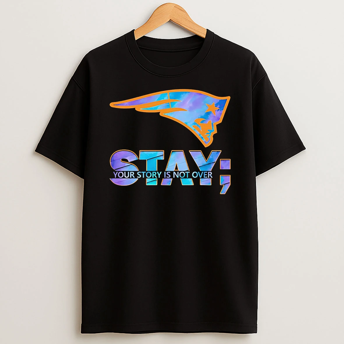 New England Patriots Stay Your Story Is Not Over T Shirt