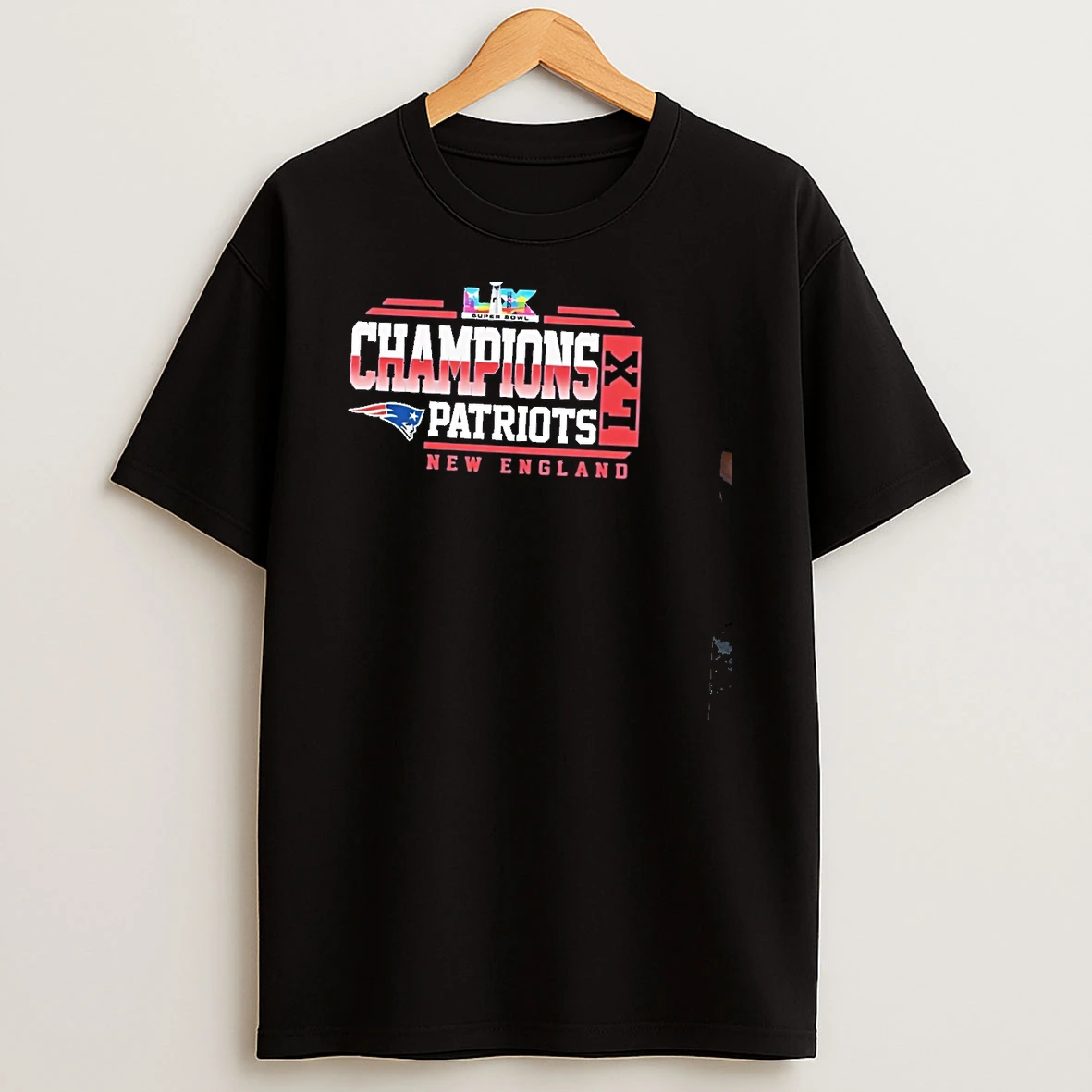New England Patriots Super Bowl Champions 2026 Football T Shirt